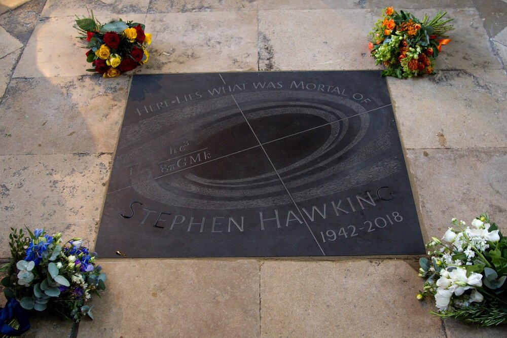 قبر استیون هاوکینگ